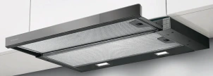 Витяжка Faber телескоп, 60см, 701м.куб/год, Flexa Ng Glass Lux Bk A60, чорний №2