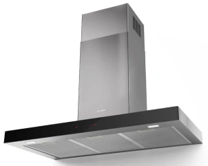 Витяжка Faber купольні, 90см, 1186м.куб/год, Stilo Glass Smart X/V A90, нерж №1