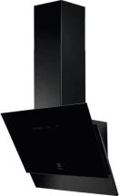 Вытяжка Electrolux вертикальная, 60см, 700м куб час., Hob2Hood, черный