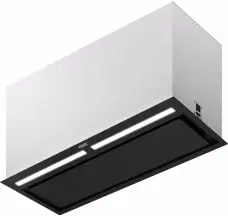 Вытяжка Faber встроенная, 70см, 1202м.куб/час, Inka Lux Premium Bk Matt A70 Kl, черный матовый