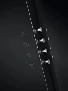 Вытяжка Electrolux вертикальная, 60см, 600м куб час., черный №6