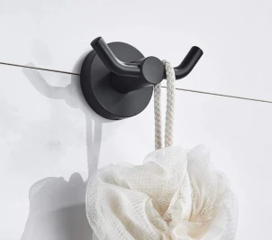 Гачок для рушників REA 332914A MIST 02 BLACK №4