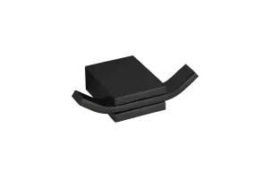 Гачок для рушників VBI NEPTUNE BLACK подвійний №1