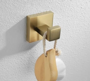 Крючок для полотенец REA 332916A BRUSHED GOLD №3