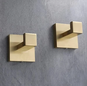 Крючок для полотенец REA 332916A BRUSHED GOLD №4