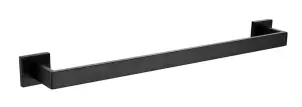 Вішалка одинарна для рушника REA ERLO 01 BLACK №1