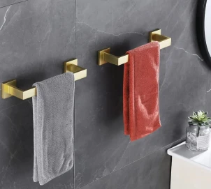 Вішалка одинарна для рушника REA ERLO 01 GOLD * №4