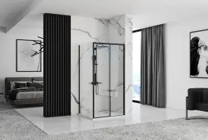 Душова кабіна REA RAPID SLIDE 90x100 BLACK №3