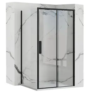 Душова кабіна REA RAPID SLIDE 80x120 BLACK №1