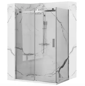 Душова кабіна REA NIXON 100х150 L CHROME №1