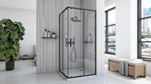 Душова кабіна REA CITY 90х90 BLACK №3
