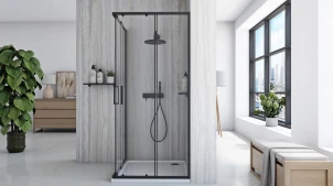 Душова кабіна REA CITY 80х80 BLACK №4