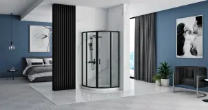 Душова кабіна REA LOOK 90х90 BLACK №2