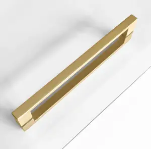 Душова кабіна REA CITY 90х90 BRUSHED GOLD №5