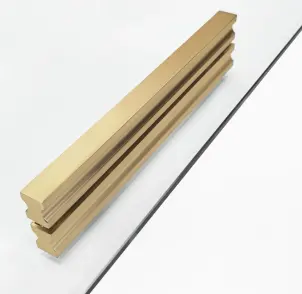 Душова кабіна REA MONTANA 90х90 BRASHED GOLD №6