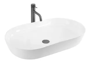 Умивальник (раковина) REA CLEO 71 WHITE накладний №1
