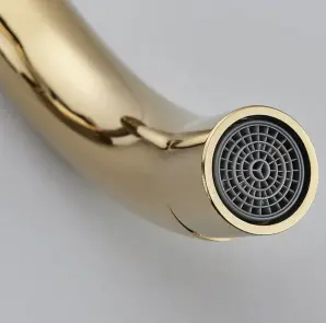 Змішувач для раковини (умивальника) REA LUNGO LONG GOLD + BOX прихованого монтажу * №5