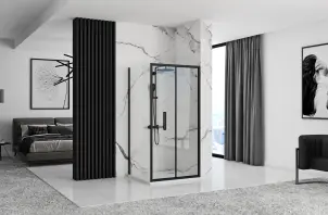 Душова кабіна REA RAPID FOLD 80x100 BLACK №3