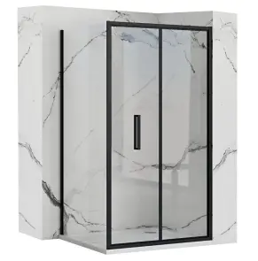 Душова кабіна REA RAPID FOLD 80x80 BLACK №8