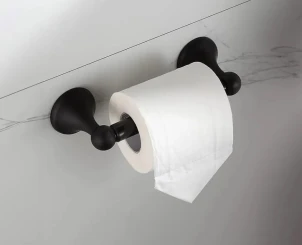 Держатель для туалетной бумаги REA 332869A BLACK черный №2