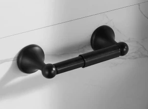 Держатель для туалетной бумаги REA 332869A BLACK черный №4