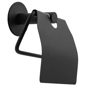 Держатель для туалетной бумаги REA 322219A BLACK №4