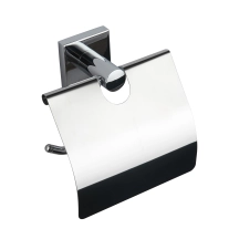 Держатель для туалетной бумаги с крышкой VBI SATURN CHROME