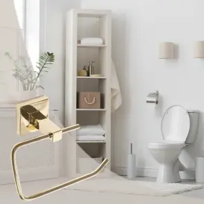 Держатель для туалетной бумаги REA 322199A GOLD золотой №6