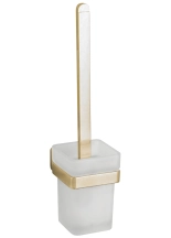 Ёршик для унитаза VBI MARS 2 BRUSHED GOLD