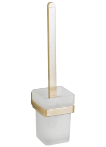 Ёршик для унитаза VBI MARS 2 BRUSHED GOLD №1