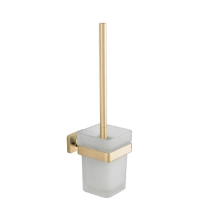 Йоржик для унітазу VBI MARS BRUSHED GOLD №1