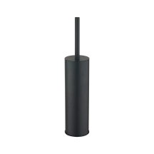 Ёршик для унитаза напольный VBI ROUND M BLACK