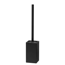 Ёршик для унитаза напольный VBI QUADRO BLACK