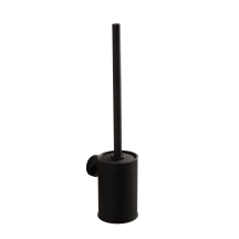 Ёршик для унитаза VBI ROUND BLACK
