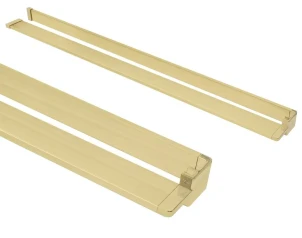 Полка REA EVO BRUSHED GOLD на душевую стенку №1