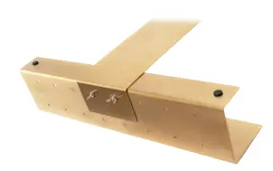 Полка REA TORI BRUSHED GOLD на душевую стенку №5