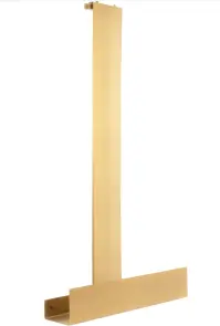 Полка REA TORI BRUSHED GOLD на душевую стенку №7