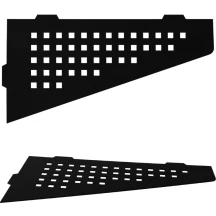 Кутова полиця для ванни REA SF05 30 BLACK MATT