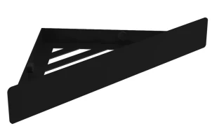 Угловая полка для ванны REA SF07 28 BLACK MATT №1