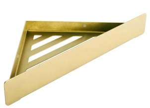 Угловая полка для ванны REA SF07 28 BRUSHED GOLD №1