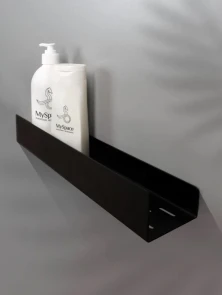 Полка для ванны REA SF04 60 BLACK MATT №4