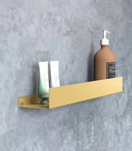 Полка для ванны REA SF04 60 BRUSHED GOLD №3