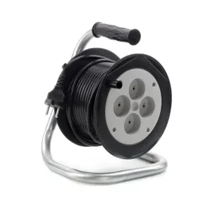 Удлинитель на катушке 2х1,0 кв.мм 10м APRO №1