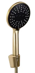 Змішувач для ванни та душу REA CLIF BRUSHED GOLD настінний без виливу №4
