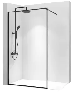 Душевая стенка REA BLER 120 BLACK №1