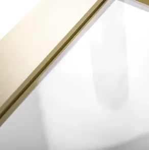 Душова стінка REA AERO 90 BRUSHED GOLD №6