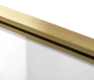 Душова стінка REA AERO 110 BRUSHED GOLD №5
