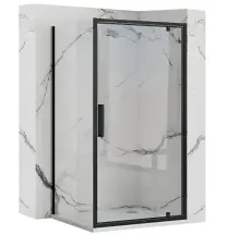 Душевая кабина REA RAPID SWING 100x100 BLACK