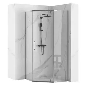 Душова кабіна REA AXIN 90х90 CHROME №1