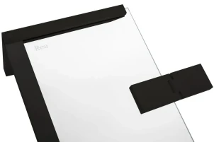 Душова кабіна REA HUGO 100х100 BLACK подвійна №7